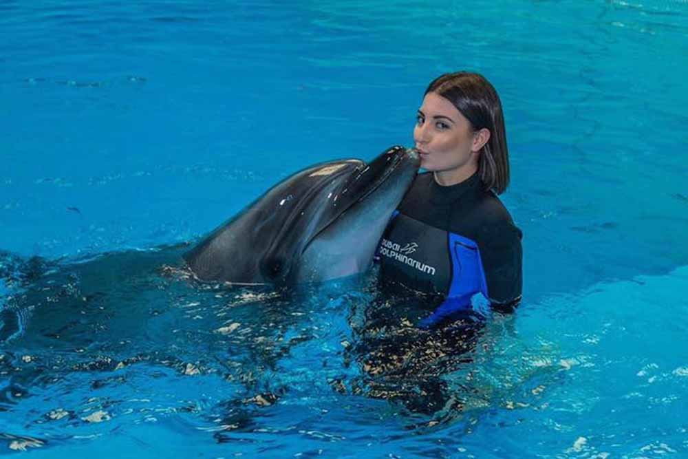 Dubai Dolphinarium Ticket - Dubai Dolphinarium is the first fully air-conditioned indoor Dolphinarium in the Middle East. It providing habitat to dolphins and seals, allowing the public to watch and interact with them through live shows and photo sessions. Dubai Dolphinarium is home to a number of most unique indoor tourist attractions in UAE & is now one of the most loved Dubai tourist attractions. Dubai Dolphinarium Ticket - Image 2 of 5