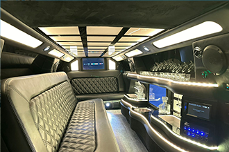 Limo Ride Dubai - Chrysler 300 ( 10 Pax) - Make your trip memorable with a luxury limousine ride to explore Dubai. There are many ways to explore Dubai. But nothing is better than a lavish ride to explore the world's most famous city. Choose from a number of luxury limousines and take a sightseeing ride in the city of gold. Limo Ride Dubai - Chrysler 300 ( 10 Pax) - Image 3 of 5