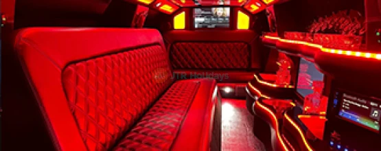 Limo Ride Dubai - Chrysler Limo Dubai - Luxury Stretch Limo - JTR Holidays