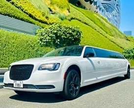 Limo Ride Dubai - Chrysler Limo Dubai - Luxury Stretch Limo - JTR Holidays