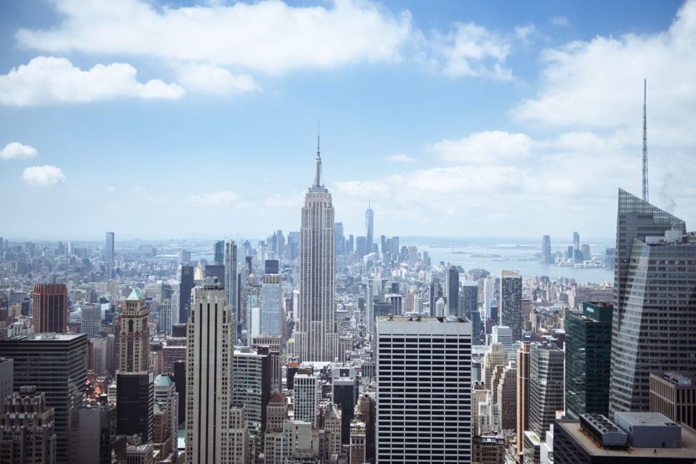 Top of the Rock - New York - Experience panoramic views of NYC from Top of the Rock. Book tickets now for unforgettable skyline views from Rockefeller Center. Instant confirmation! Top of the Rock - New York - Image 1 of 5
