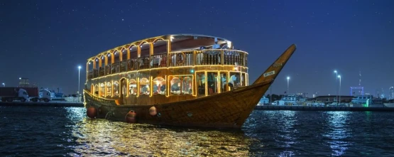 Dhow Cruise Dubai Creek - Dhow Cruise Deira - 4 Star Dubai Creek Cruise - JTR Holidays