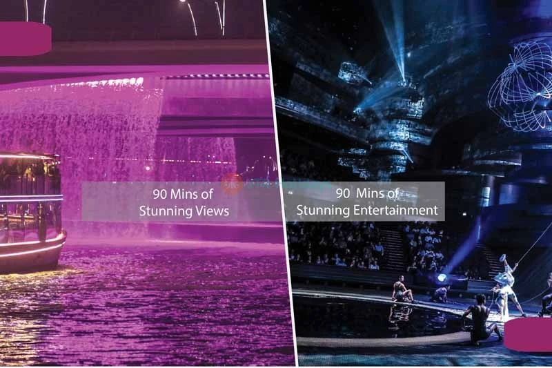 La Perle Show with Canal Dinner Cruise