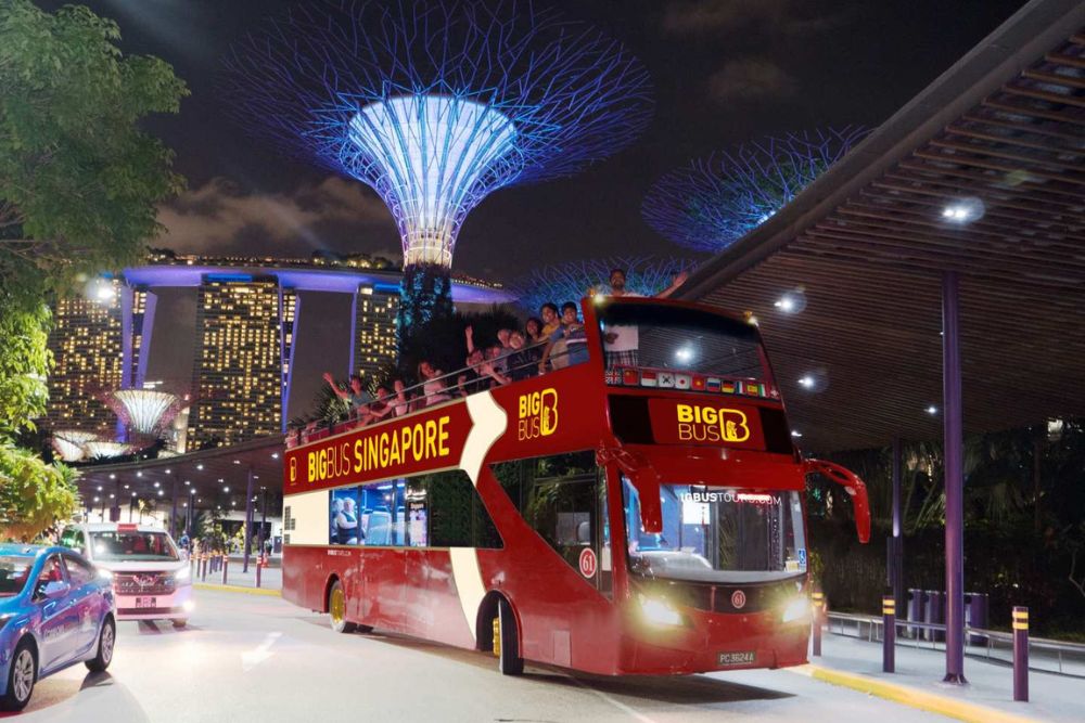 Big Bus Singapore Hop-on Hop-off Bus Tour - Explore Singapore’s top attractions with Big Bus Tours! Enjoy hop-on, hop-off tours of iconic landmarks like Marina Bay Sands, Gardens by the Bay, and more. Discover the city at your own pace with flexible tickets and live commentary. Book your Big Bus Singapore tickets now with JTR Holidays for the best rates! Big Bus Singapore Hop-on Hop-off Bus Tour - Image 3 of 5