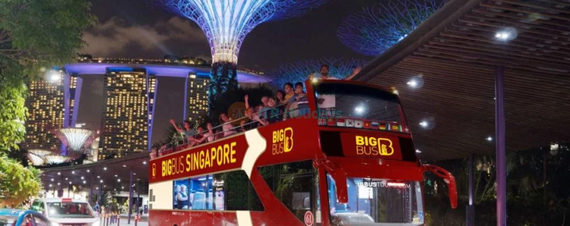 Big Bus Singapore Hop-on Hop-off Bus Tour - Explore Singapore’s top attractions with Big Bus Tours! Enjoy hop-on, hop-off tours of iconic landmarks like Marina Bay Sands, Gardens by the Bay, and more. Discover the city at your own pace with flexible tickets and live commentary. Book your Big Bus Singapore tickets now with JTR Holidays for the best rates! Big Bus Singapore Hop-on Hop-off Bus Tour - Image 3 of 5