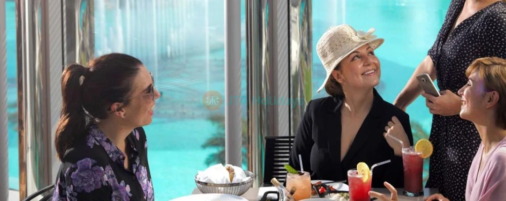 Burj Khalifa Levels 124-125 with Rooftop Lunch or Dinner Experience Ticket - JTR Holidays - Image 4 of 5