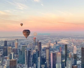 Hot Air Balloon Ride Over Melbourne Ticket | Sunrise City Views & Adventure - JTR Holidays