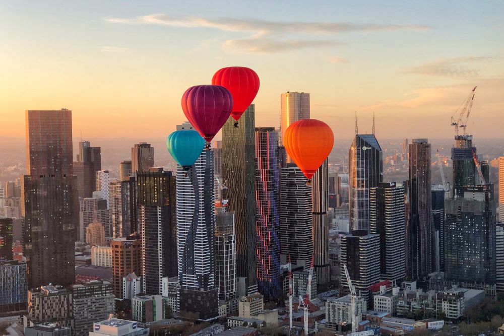 Hot Air Balloon Ride Over Melbourne - Image 3 of 5