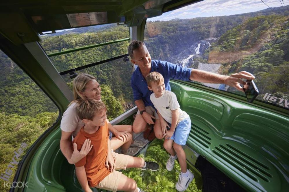 Skyrail Rainforest Cableway - Glide above Australia's World Heritage-listed Tropical Rainforest on the Skyrail Cableway. Enjoy stunning views, scenic stops at Red Peak and Barron Falls, and the option to combine your journey with the Scenic Railway. Perfect for groups, families, or nature lovers. Skyrail Rainforest Cableway - Image 5 of 5