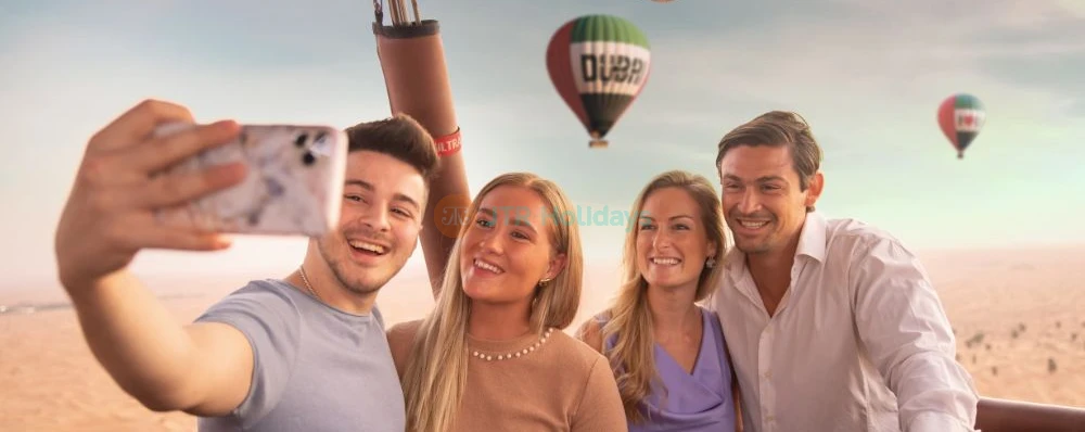 Dubai Hot Air Balloon Signature Experience Tickets and Offer | Sunrise Desert Adventure - JTR Holidays - Image 4 of 5