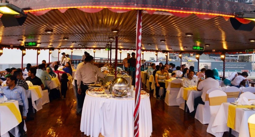 Dhow Cruise Marina Dubai | 2 Hrs Cruising With Buffet‎ Dinner |@110 AED