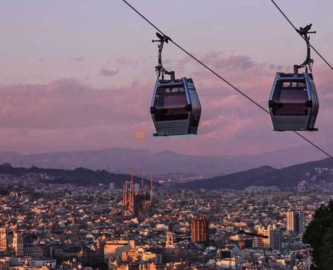 Montjuic Cable Car - Barcelona Cable Car - Best Panoramic Views of Barcelona - JTR Holidays - Image 2 of 5