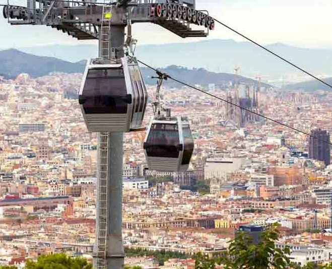 Montjuic Cable Car - Barcelona Cable Car - Best Panoramic Views of Barcelona - JTR Holidays - Image 5 of 5
