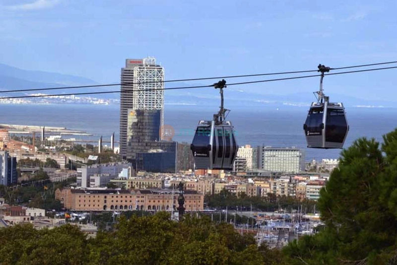 Montjuic Cable Car - Barcelona Cable Car - Best Panoramic Views of Barcelona - JTR Holidays - Image 8 of 8