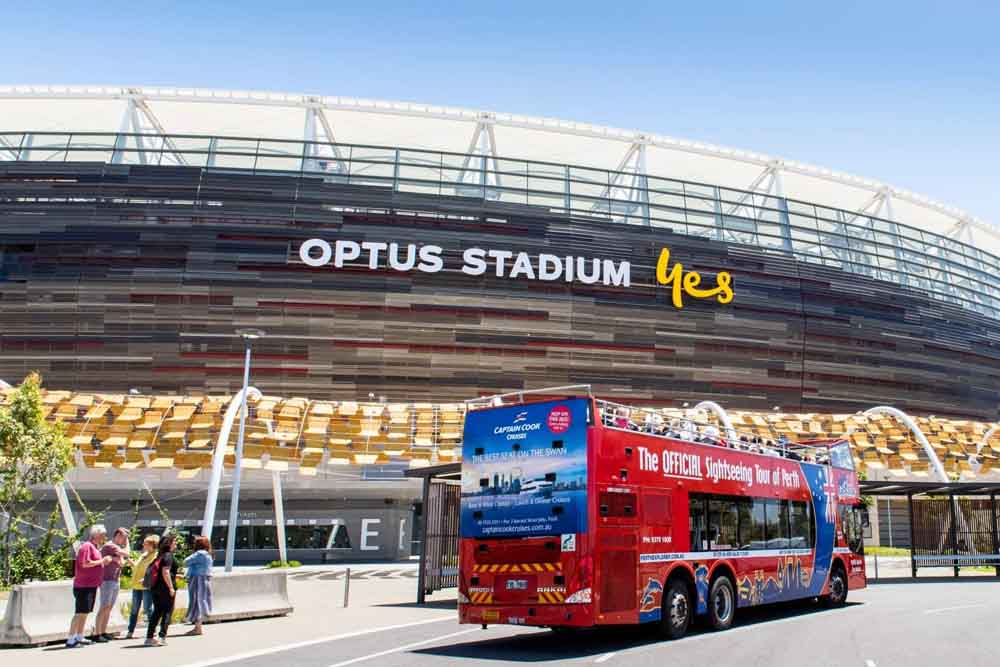 Visite en bus à arrêts multiples de Perth - Découvrez les principales attractions de Perth avec la visite en bus à arrêts multiples de Perth. Visitez des sites emblématiques tels que Parc Kings, Quai Elizabeth et Crown de Perth à votre rythme. Profitez de vues panoramiques, de commentaires à bord et d'options de billets flexibles. Réservez votre visite en bus à arrêts multiples de Perth dès aujourd'hui. Visite en bus à arrêts multiples de Perth - Image 2 sur 5