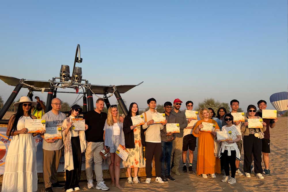 Hot Air Balloon Ride Dubai Ticket - Image 10 of 11