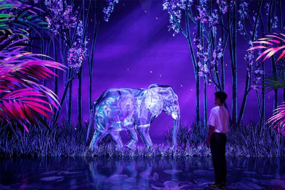 ARTEミュージアム ドバイ - ドバイモールにあるARTEミュージアム ドバイを発見してください。『永遠の自然』をテーマにした14のユニークなゾーンを備え、最先端技術、魅力的なサウンドスケープ、オリジナルの香りで五感を刺激する没入型アート体験を提供します。創造性と感覚的な没入が出会うARTEミュージアム ドバイで、これまでにないアート体験をお楽しみください。 ARTEミュージアム ドバイ - 画像 1 の 5