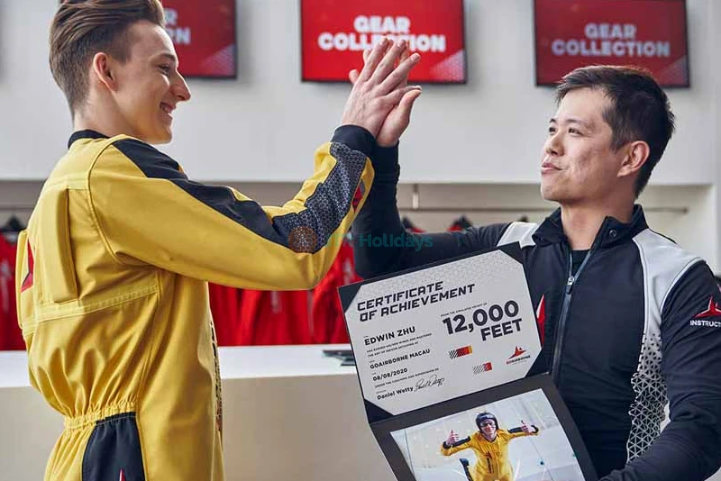 GoAirborne Indoor Skydiving Macau | Ultimate Indoor Skydiving Experience - JTR Holidays - Image 7 of 8