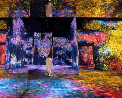 teamLab SuperNature Macao - Découvrez teamLab SuperNature Macao, une expérience artistique interactive de 5000 mètres carrés qui combine technologie, créativité et nature. Conçu par le réputé collectif teamLab, cet espace immersif propose des installations imposantes de huit mètres de haut et des expositions dynamiques. Parfait pour tous les âges, teamLab SuperNature Macao offre une façon unique de se connecter à l'art et au monde naturel. Planifiez votre visite dès aujourd'hui ! teamLab SuperNature Macao - Image 2 sur 5
