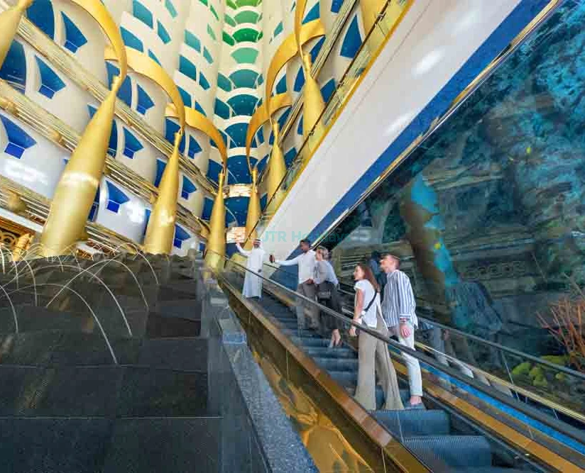 Inside Burj Al Arab - Entry Tickets of Burj Al Arab Tour - Online Booking - JTR Holidays - Image 2 of 5