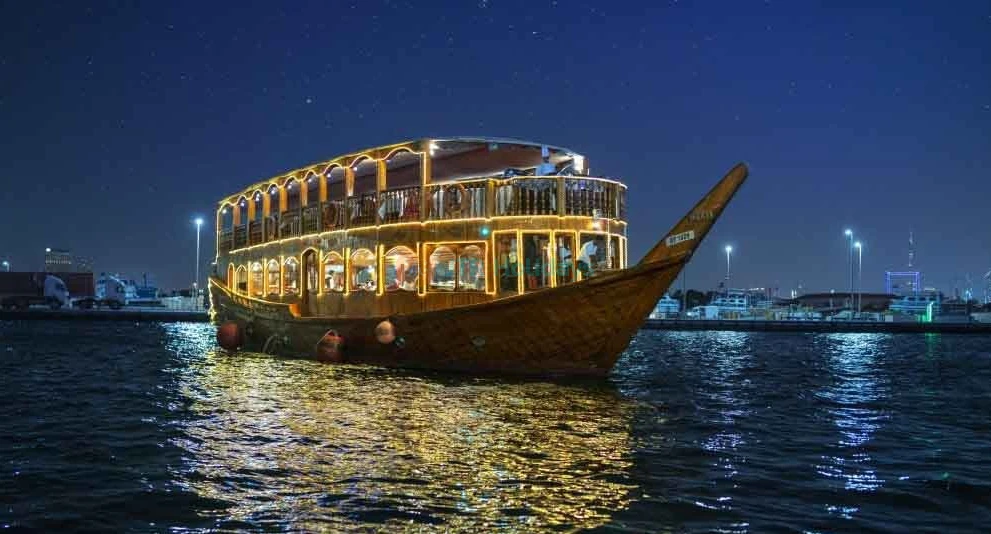 Dhow Cruise Creek Five Star - Dhow Cruise Dubai Creek - JTR Holidays - Image 1 of 5