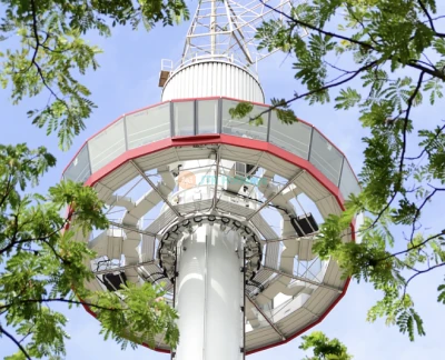 Menara Taming Sari - Experience breathtaking views at Menara Taming Sari, Melaka’s iconic 360-degree viewing tower. Enjoy a seven-minute ride in a revolving glass cabin at Menara Taming Sari, offering panoramic sights of landmarks like St. Paul’s Hill, Melaka River, and the Straits of Melaka. Located in the heart of the UNESCO World Heritage City, Menara Taming Sari is perfect for sightseeing and capturing stunning photos. Discover the beauty of Melaka from 80 metres above at Menara Taming Sari, an unforgettable attraction for visitors of all ages. Menara Taming Sari - Image 5 of 5
