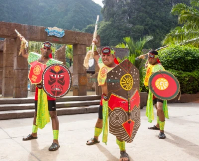 Sunway Lost World of Tambun - Lost World of Tambun Theme Park is the ultimate destination for family fun and adventure in Ipoh. Explore thrilling water rides, exotic wildlife, and relaxing hot springs, all in one incredible location. This Lost World of Tambun Theme Park offers unique attractions like the Lost World Petting Zoo and Adventure Park for endless excitement. Enjoy the magical night ambiance with illuminated gardens and live shows. Make unforgettable memories at Lost World of Tambun Theme Park, the perfect spot for fun, relaxation, and discovery. Visit Lost World of Tambun Theme Park today for an experience you'll cherish forever! Sunway Lost World of Tambun - Image 5 of 5