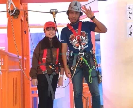 Eagle Landing Zipline - Thrilling Adventure Across the Mall - JTR Holidays