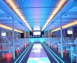 Dubai Marina Cruise - Glass Boat Dinner Cruise - Glass Boat Buffet Dinner - JTR Holidays