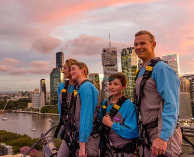 Story Bridge Adventure Climb - Experience the thrill of the Story Bridge Adventure Climb, one of only three bridge climbs in the world. The Story Bridge Adventure Climb offers breathtaking views of Brisbane and a fun, safe activity for all fitness levels. Learn fascinating stories about Brisbane’s history during the Story Bridge Adventure Climb. With over 150,000 successful climbs, the Story Bridge Adventure Climb is perfect for beginners and thrill-seekers alike. Don’t miss the chance to try the Story Bridge Adventure Climb and create unforgettable memories in Brisbane! Story Bridge Adventure Climb - Image 5 of 5