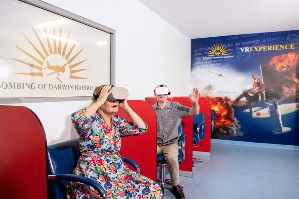 RFDS Darwin Tourist Facility - Visit the Royal Flying Doctor Service Tourist Facility and discover its rich history and innovative displays. At the Royal Flying Doctor Service Tourist Facility, step into a medically equipped aircraft and learn about the life-saving work of the RFDS. Enjoy interactive exhibits, hologram cinemas, and virtual reality at the Royal Flying Doctor Service Tourist Facility. Explore the Royal Flying Doctor Service Tourist Facility for an unforgettable experience in Australia’s Top End. RFDS Darwin Tourist Facility - Image 4 of 5