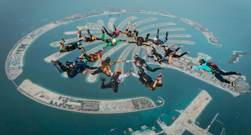 Skydive Dubai - Tandem Skydive in Dubai - Book Online Now - JTR Holidays