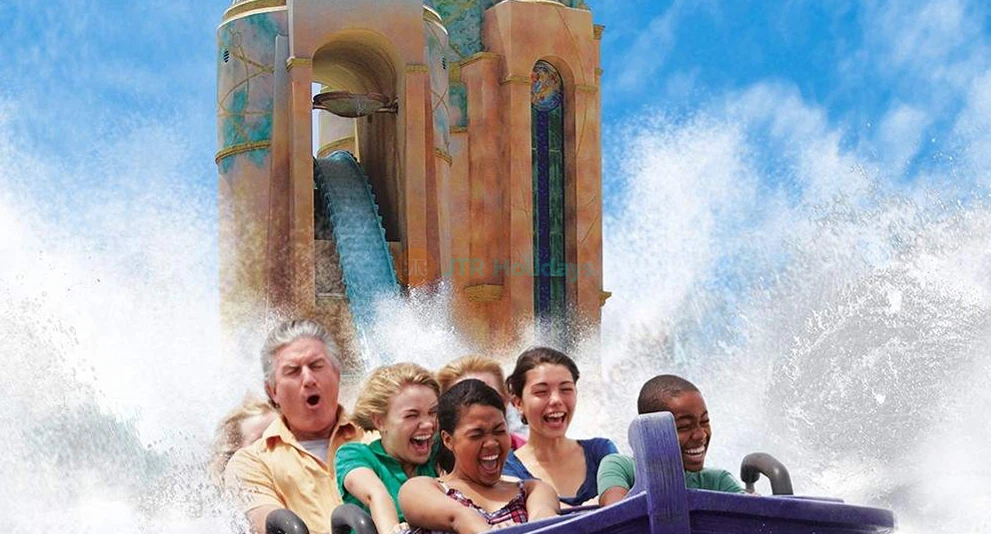 Billets pour SeaWorld San Diego - Réservez vos billets pour SeaWorld San Diego pour une journée d'aventure inoubliable. Vivez des attractions à sensations, des expositions animales impressionnantes et des spectacles vivants saisissants comme « Rencontre avec les orques ». Profitez d'expériences interactives avec la vie marine et soutenez les efforts de conservation de SeaWorld tout en créant des souvenirs familiaux durables. Billets pour SeaWorld San Diego - Image 1 sur 5