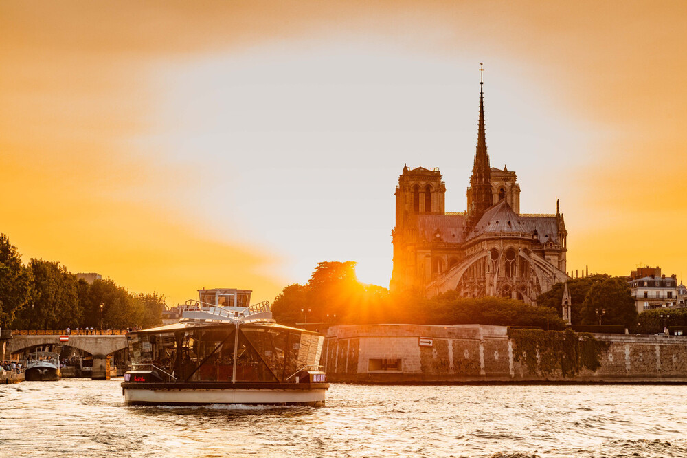 Seine River Cruise by Bateaux Mouches - Experience the beauty of Paris with the Seine River Cruise by Bateaux Mouches. The Seine River Cruise by Bateaux Mouches offers stunning views of iconic landmarks like the Eiffel Tower, Notre-Dame Cathedral, and the Louvre. As you sail along the Seine River, enjoy informative commentary that brings Paris’s history to life. The Seine River Cruise by Bateaux Mouches lets you see the city from a unique perspective, offering a peaceful and unforgettable experience. Don’t miss out on the Seine River Cruise by Bateaux Mouches for a perfect way to explore Paris! Seine River Cruise by Bateaux Mouches - Image 1 of 5