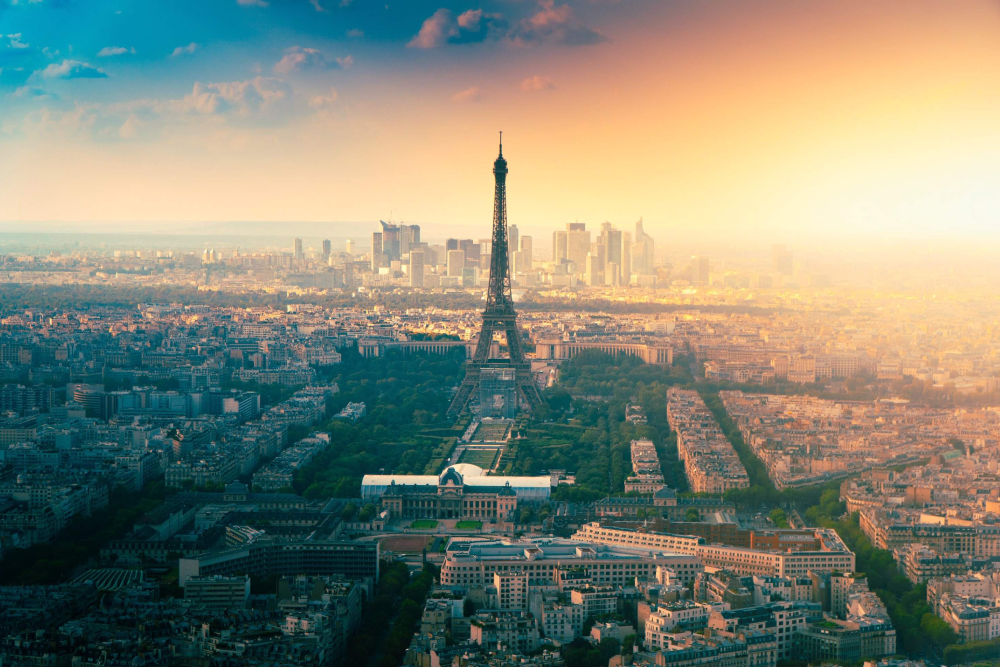Montparnasse Tower Observation Deck - Enjoy breathtaking 360° views of Paris from the Montparnasse Tower Observation Deck. The Montparnasse Tower Observation Deck offers stunning panoramic views of the Eiffel Tower, Louvre, Arc de Triomphe, and more. Experience unbeatable visibility on clear days, with up to 25 miles of distance. The Montparnasse Tower Observation Deck is the perfect place to capture amazing photos of Paris and watch the city light up at night. Don’t miss the Montparnasse Tower Observation Deck for a unique Paris experience! Montparnasse Tower Observation Deck - Image 1 of 5