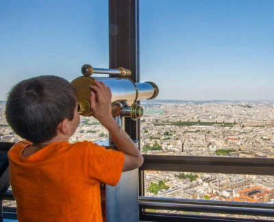 Montparnasse Tower Observation Deck - Enjoy breathtaking 360° views of Paris from the Montparnasse Tower Observation Deck. The Montparnasse Tower Observation Deck offers stunning panoramic views of the Eiffel Tower, Louvre, Arc de Triomphe, and more. Experience unbeatable visibility on clear days, with up to 25 miles of distance. The Montparnasse Tower Observation Deck is the perfect place to capture amazing photos of Paris and watch the city light up at night. Don’t miss the Montparnasse Tower Observation Deck for a unique Paris experience! Montparnasse Tower Observation Deck - Image 5 of 5