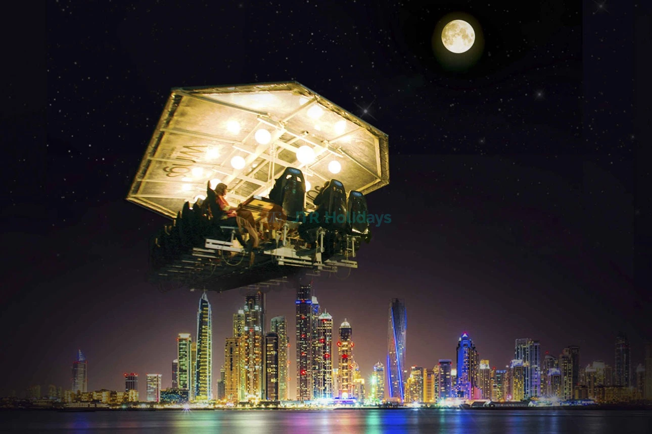 Dinner in the Sky Dubai: Gourmet Dining with Sky-High Views | Unforgettable Experience