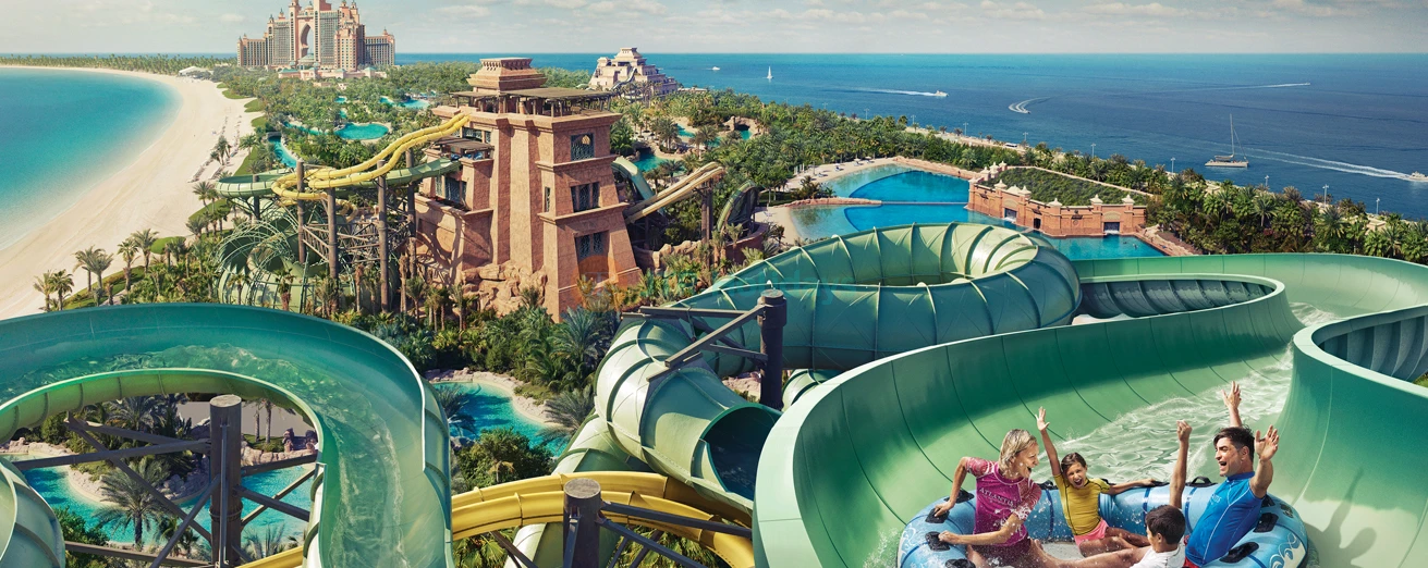 Atlantis Aquaventure Water Park Dubai Tickets & Attractions | Palm Jumeirah-JTR Holidays - Image 3 of 5