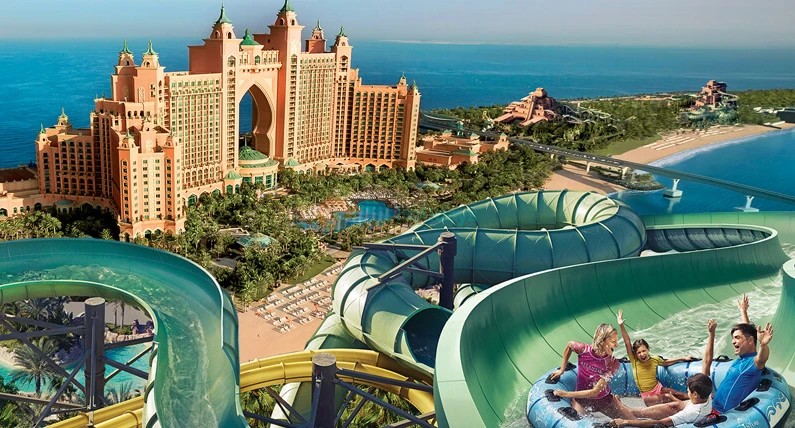 Atlantis Aquaventure Water Park Dubai Tickets & Attractions | Palm Jumeirah-JTR Holidays - Image 1 of 5