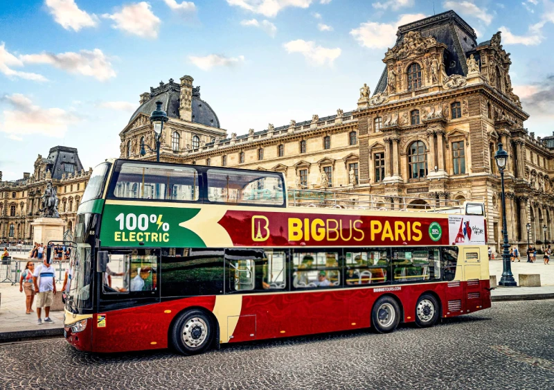 Big Bus Paris Hop on Hop Off Tour