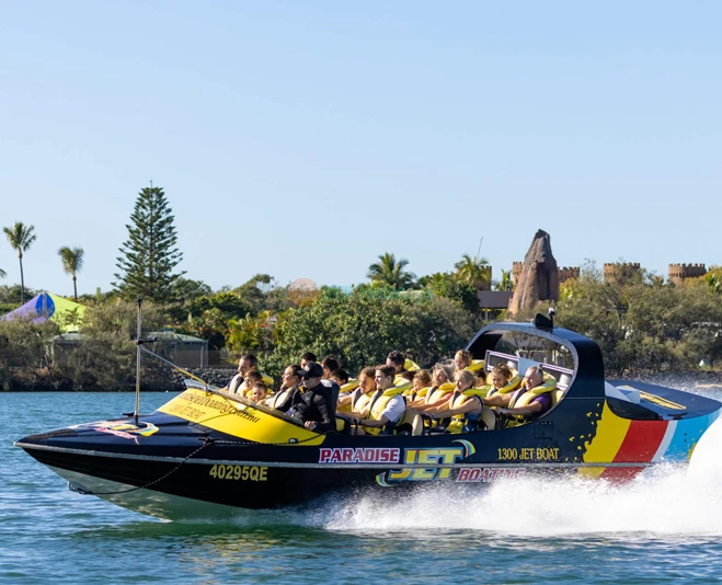 Jet Boat Extreme Gold Coast | Thrilling High-Speed Adventure - JTR Holidays - Image 2 of 5