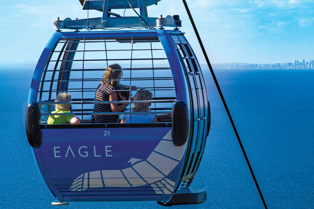 Arthurs Seat Eagle Gondola Ticket - Experience stunning views of the Mornington Peninsula on the Arthur's Seat Eagle cable car ride. Enjoy breathtaking landscapes, from the bay to surrounding hills, as you travel to the top of Arthur's Seat. Perfect for families, nature lovers, and adventure seekers, it's a unique way to explore the region and capture unforgettable moments. Arthurs Seat Eagle Gondola Ticket - Image 2 of 5