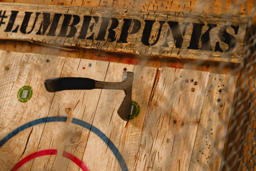 Axe Throwing Experience in Perth - Experience the excitement of axe throwing in Perth, where fun meets skill in a safe and friendly environment. Whether you're a first-timer or an expert, you'll enjoy learning to throw axes at a wooden target, aiming for the bullseye. Ideal for groups, parties, or team-building events, axe throwing offers a unique and memorable experience. Book your session today and discover why it's one of the best activities in Perth. Axe Throwing Experience in Perth - Image 4 of 5