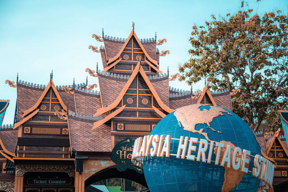 Malaysia Heritage Studios - Explore the magic of Malaysia Heritage Studios in Malacca, the first immersive heritage park in Malaysia. Malaysia Heritage Studios brings the country’s arts, culture, history, and legends to life through 13 enchanting themes. Discover a vibrant celebration of Malaysia's heritage with interactive displays, beautiful architecture, and captivating stories. Perfect for families and friends, Malaysia Heritage Studios offers a unique and unforgettable learning experience. Dive into the rich history and traditions of Malaysia at Malaysia Heritage Studios, where every moment is magical and educational. Malaysia Heritage Studios - Image 4 of 5