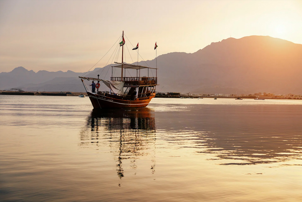 Suwaidi Pearls Farm Ras al-Khaimah - Embark on a unique journey at Suwaidi Pearls Farm, starting from Al Rams Marina aboard a traditional pearl diver’s boat. Discover the rich history of Arabian pearls, learn how pearls are formed, and witness a live oyster-opening demo with a chance to find a rare Arabian pearl. Explore traditional trading tools and shop for unique pearl souvenirs. Experience sustainable pearl farming practices powered by solar energy. Suwaidi Pearls Farm Ras al-Khaimah - Image 1 of 5