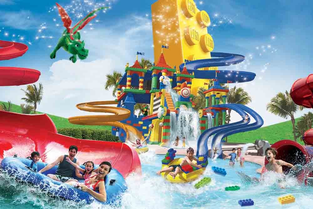 Legoland Water Park - Legoland Water Park at Dubai Parks and Resorts is a year-round family destination for kids aged 2-12, featuring interactive rides and LEGO-themed adventures. Legoland Water Park - Image 3 of 5
