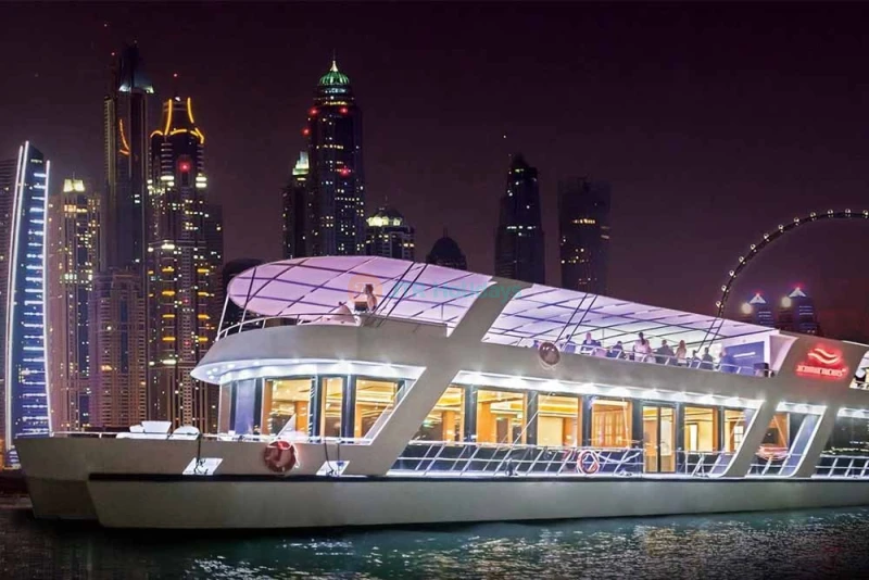 Dubai Marina Dinner Cruise with Live Music