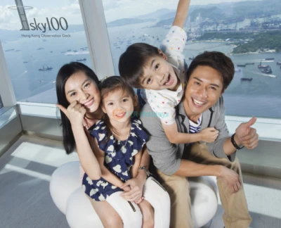 Sky100 Hong Kong Observation Deck - Sky100 Hong Kong Observation Deck offers breathtaking 360-degree panoramic views of Victoria Harbour, Hong Kong Island, Kowloon, and the New Territories. At Sky100 Hong Kong Observation Deck, you can reach the 100th floor in just 60 seconds with the city’s fastest elevators. Experience the "Love is in the Sky" light show daily, featuring 3D animations inspired by Hong Kong. Visit Sky100 Hong Kong Observation Deck for an unforgettable view and a unique perspective of the city! Sky100 Hong Kong Observation Deck - Image 2 of 5