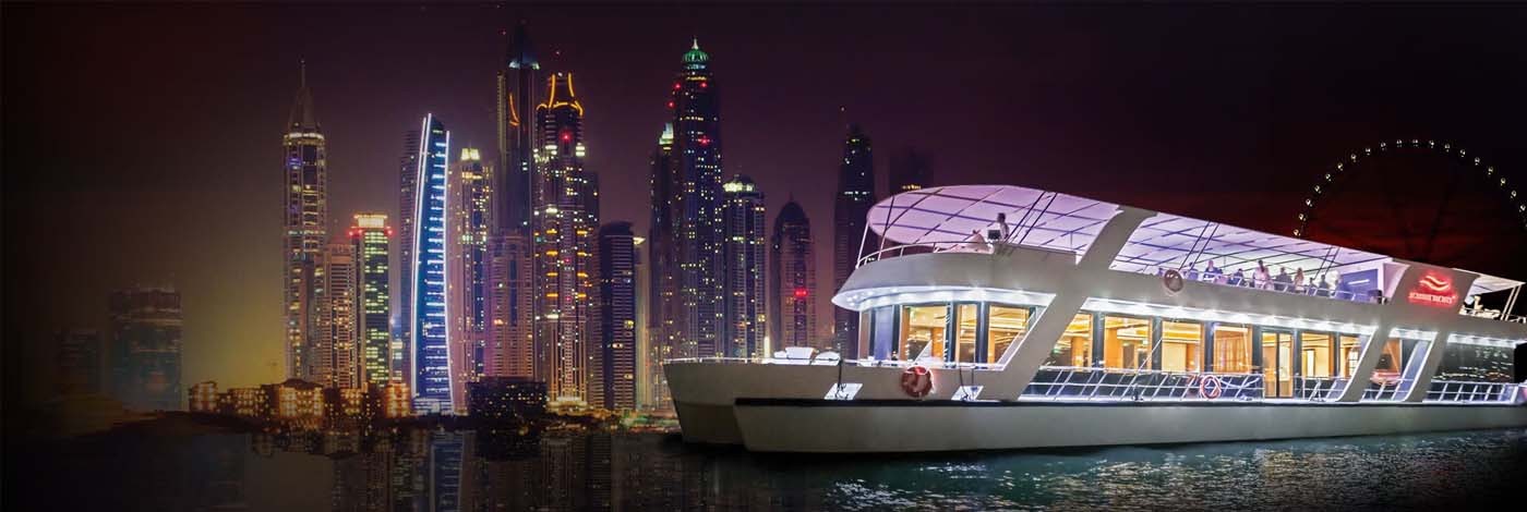 Dubai Marina Dinner Cruise with Live Music - Image 3 of 9