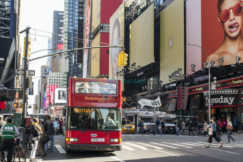 New York Big Bus Hop-On Hop-Off Tours - Explore NYC Your Way -JTR Holidays